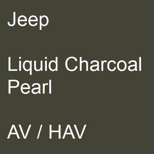 Jeep, Liquid Charcoal Pearl, AV / HAV.